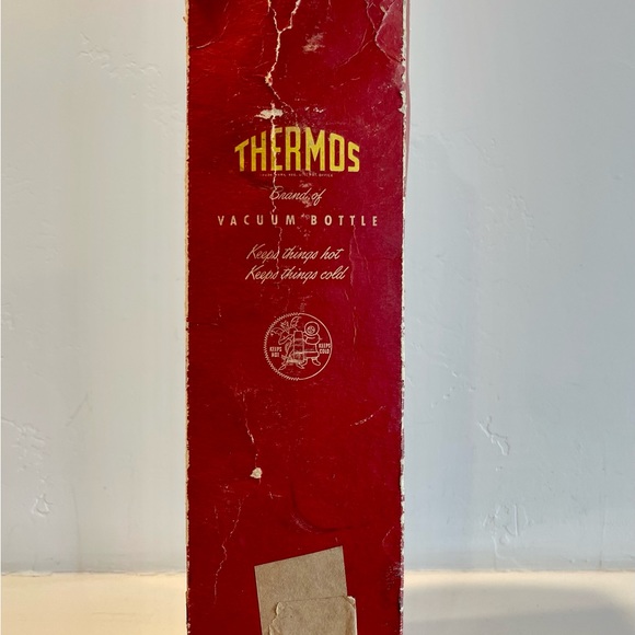 Vintage Thermos 340A Quart Cork Stopper And Original Box Norwich Conn USA. - Picture 16 of 16